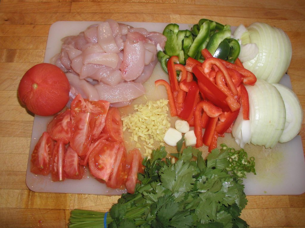 Simple Chicken Curry Ingredients